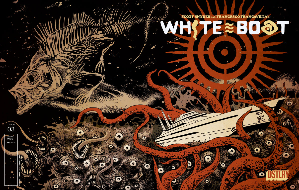White Boat #3 (Cover B - Francavilla)