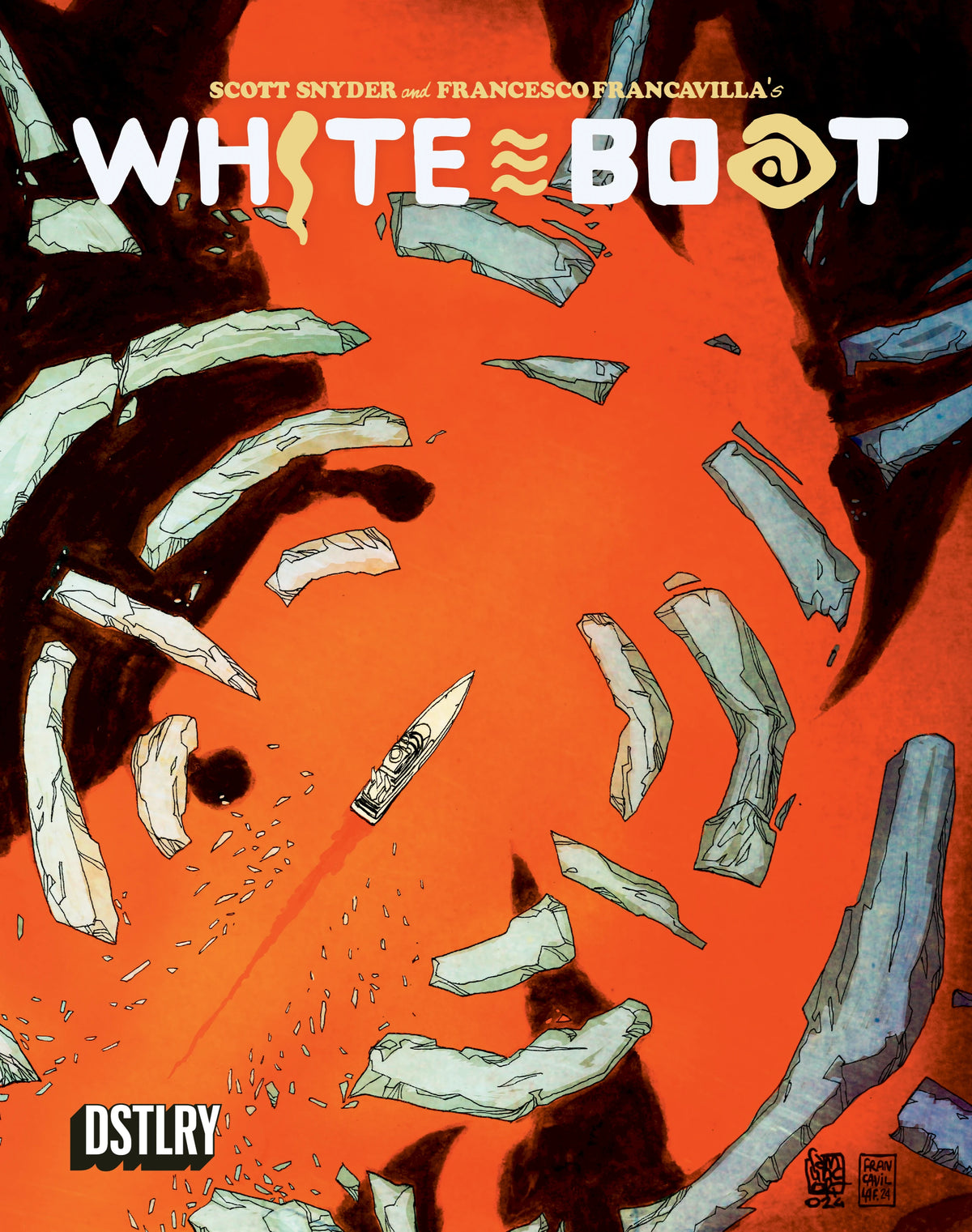 White Boat #3 (Cover F - Camuncoli)