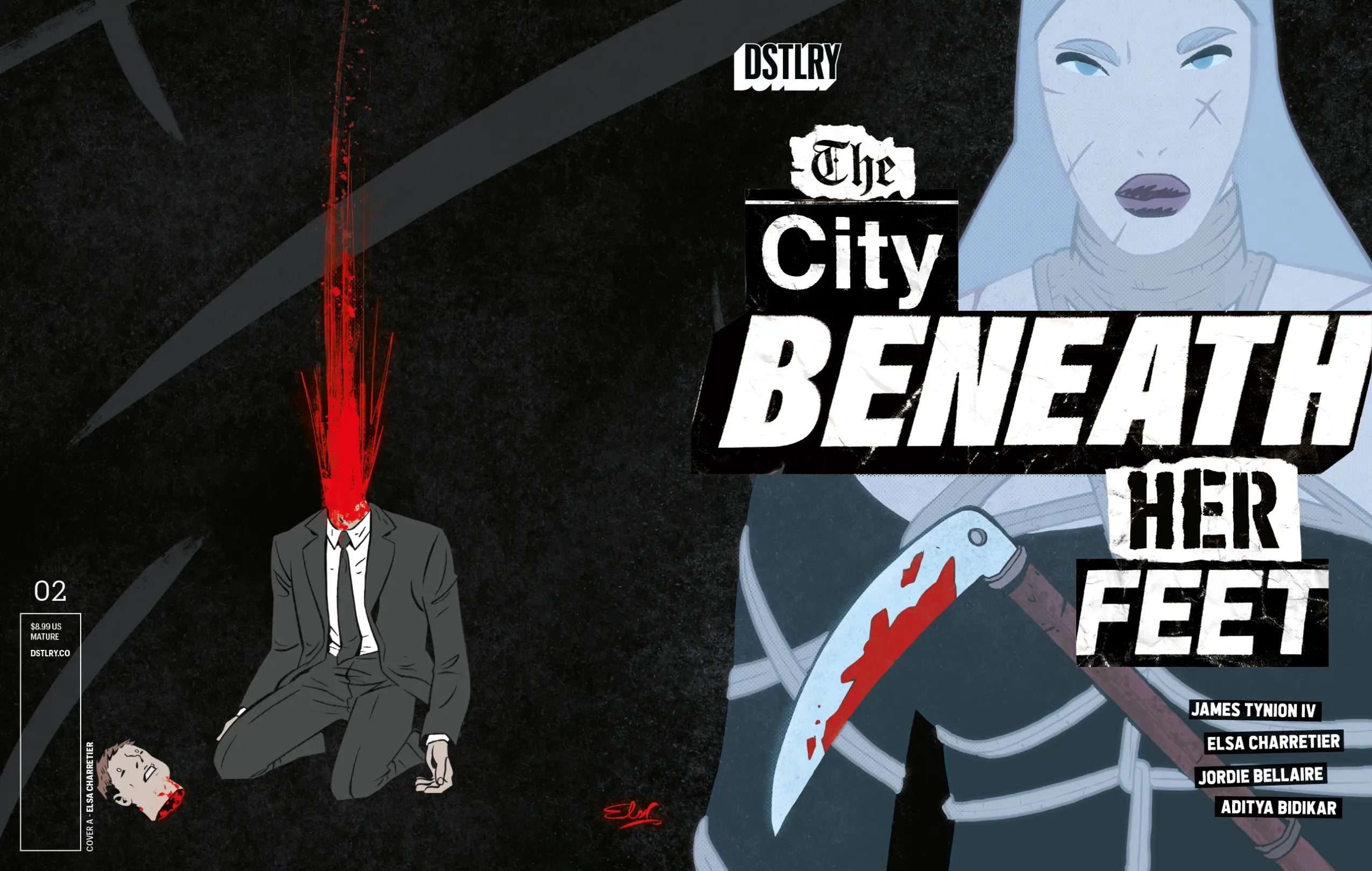 The City Beneath Her Feet #2 (Cover A - Charretier)