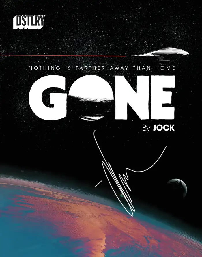 Jock Signed Commissioned Remarque Signature — Gone #1 (Cover A – Jock)