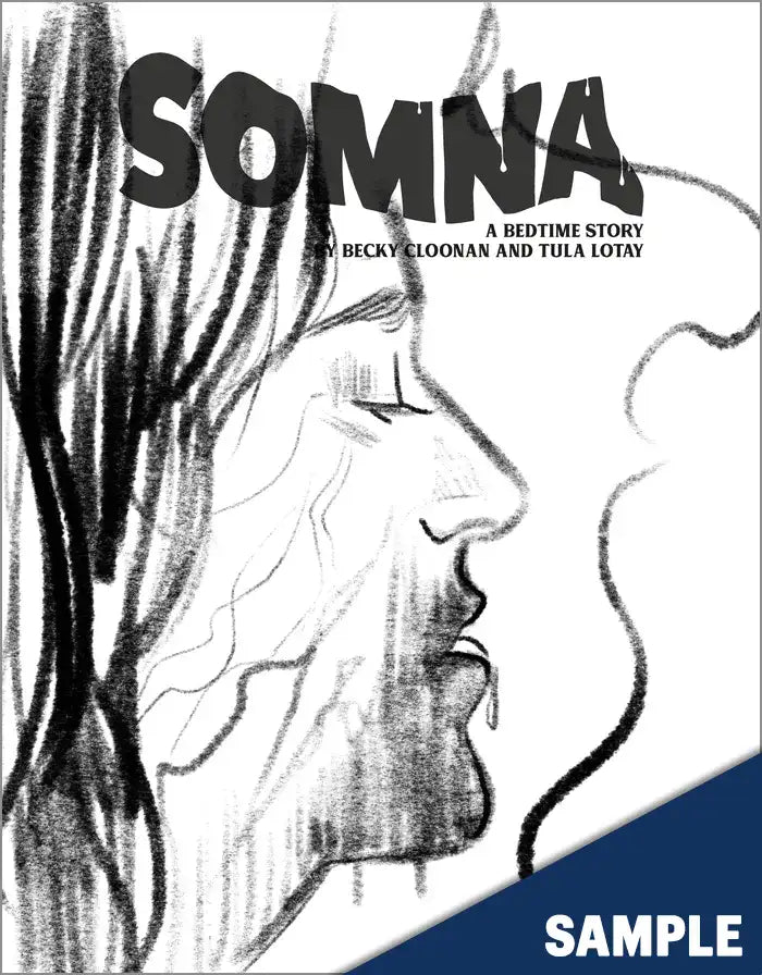 Tula Lotay Profile Sketch Commissioned Remarque – Somna #1 (Cover P - Sketch)