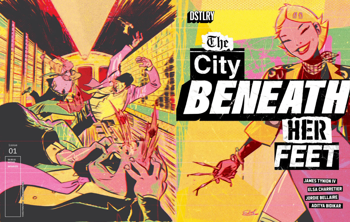 The City Beneath Her Feet  #1 (Third Printing - Charretier)